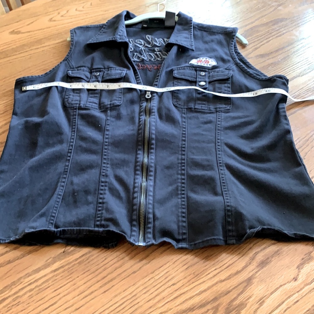 Riding vest.